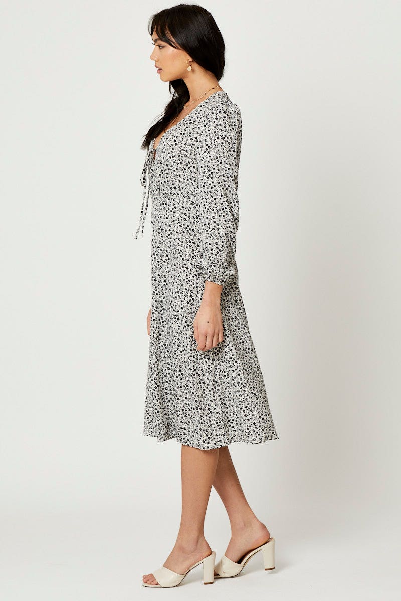 Women’s Print Midi Dress | Ally Fashion