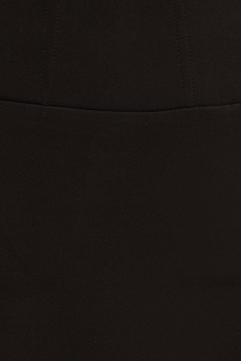 MINI SKIRT Black Corset Mini Skirt for Women by Ally
