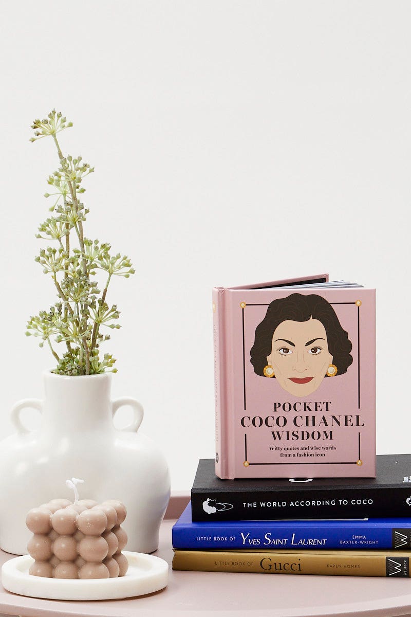 Women's Pink Pocket Coco Chanel Wisdom Hardie Grant Books
