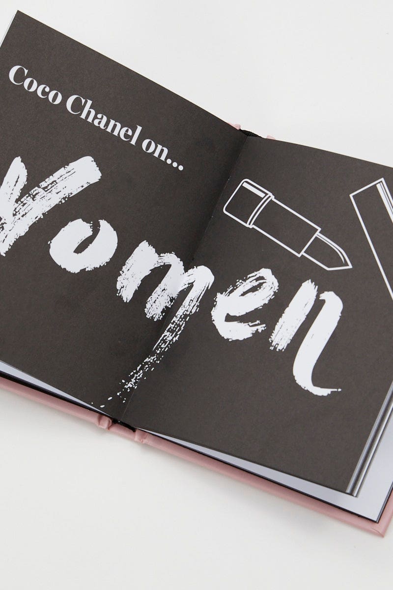 Women's Pink Pocket Coco Chanel Wisdom Hardie Grant Books Ally