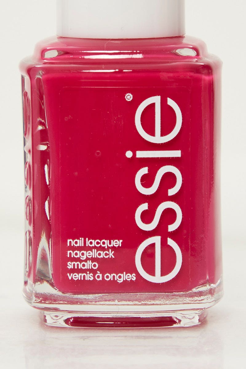 NAILS Pink Essie Nail Polish Bachelorette Bash 30 Bright Pink for Women by Ally