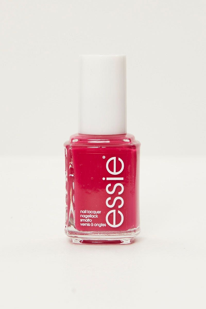 NAILS Pink Essie Nail Polish Bachelorette Bash 30 Bright Pink for Women by Ally