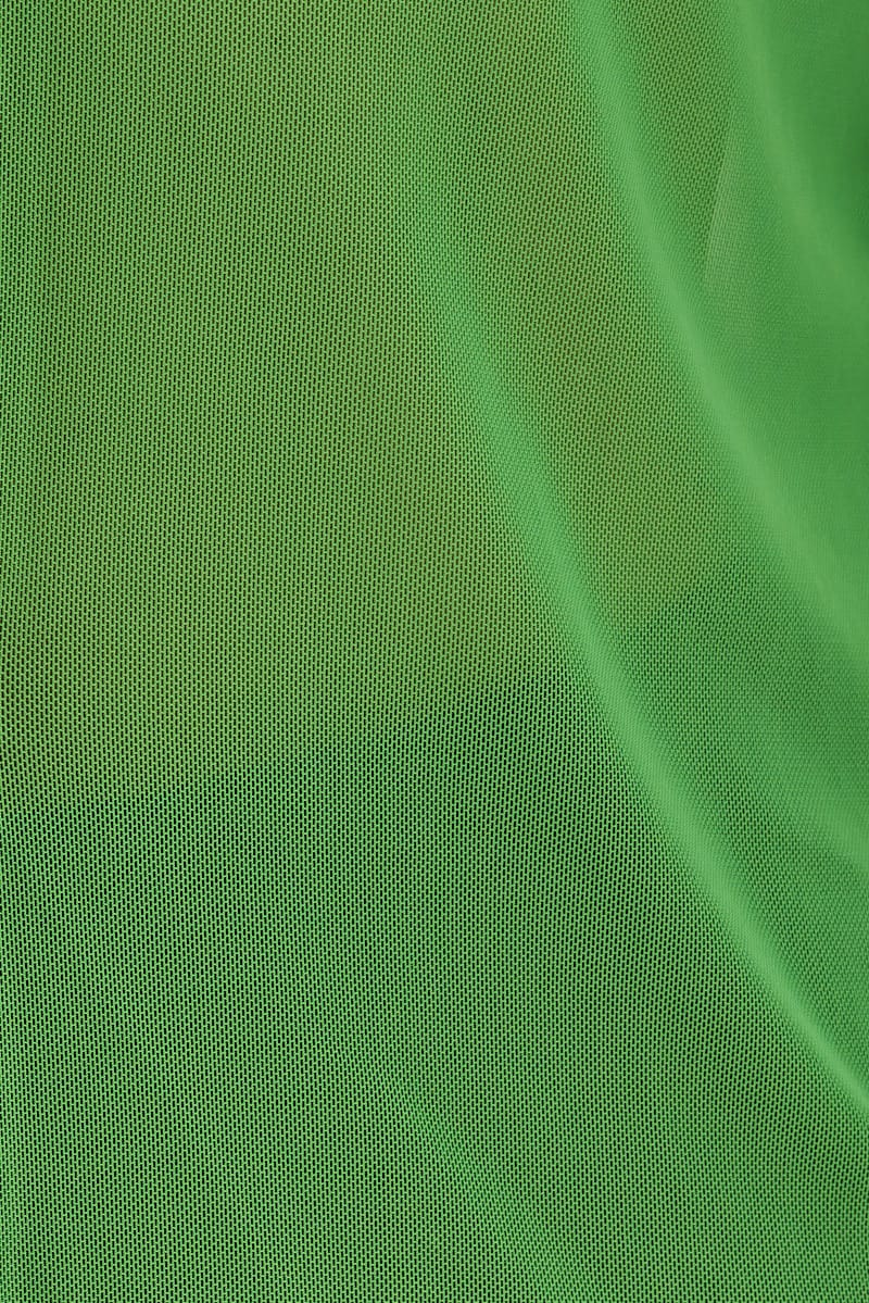 Green Mesh Cardigan Long Sleeve for Ally Fashion
