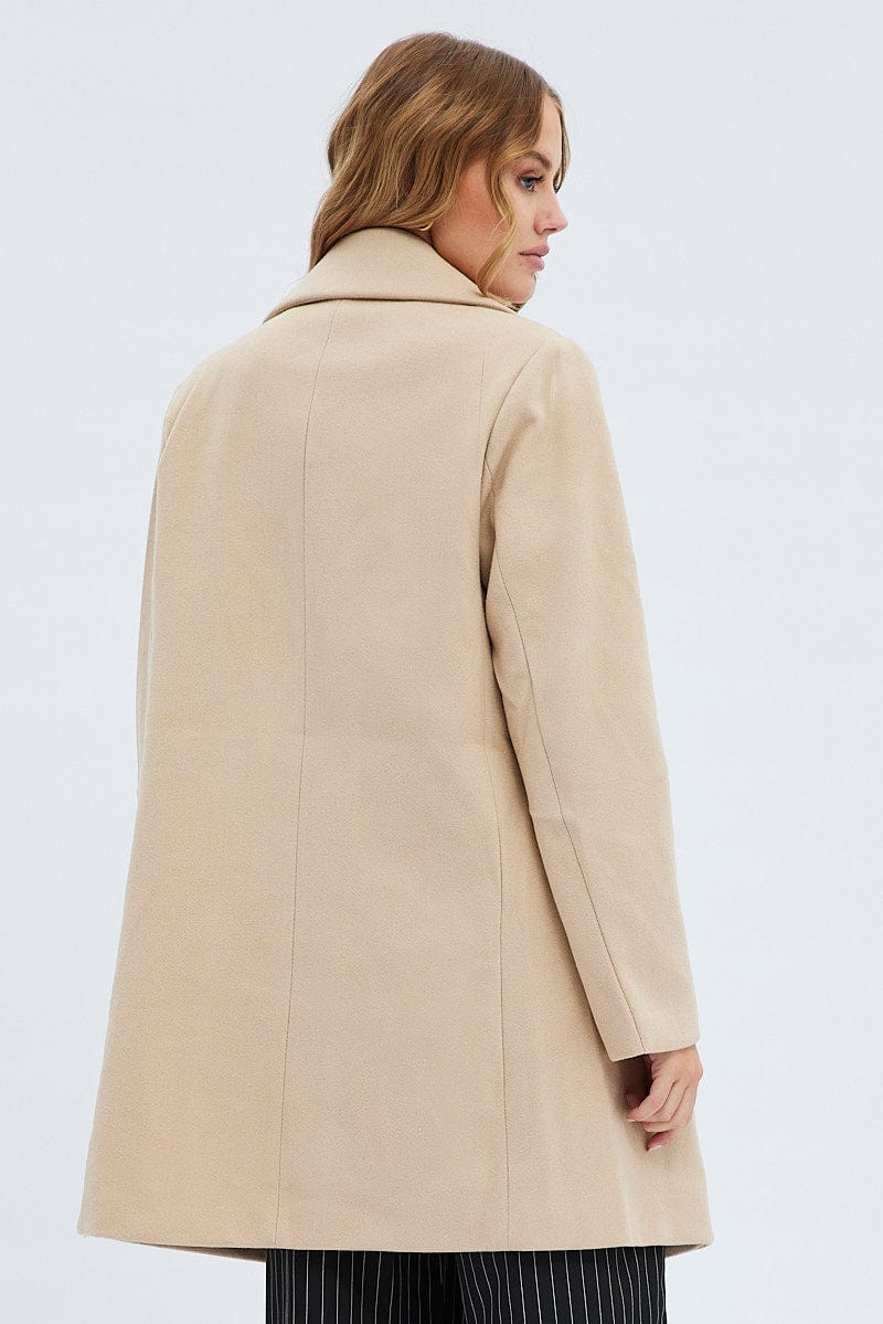 Pimkie tailored outlet coat in camel