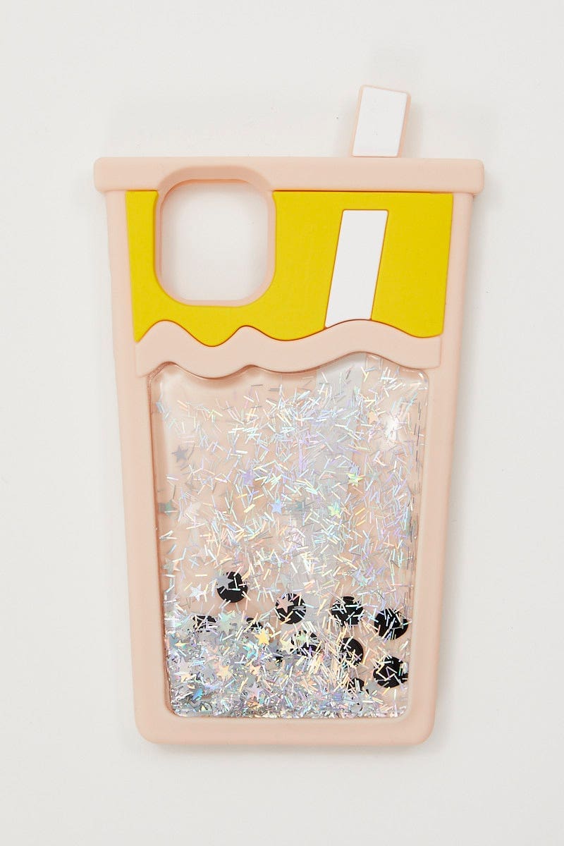 PHONE ACCESSORIES Multi Bubble Tea Glitter I Phone 7 And 8 Case for Women by Ally
