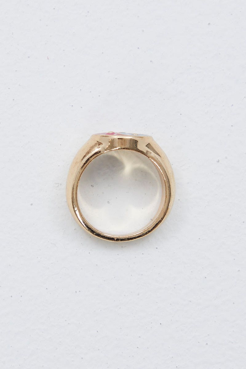 RING Metallic Yin Yang Ring for Women by Ally