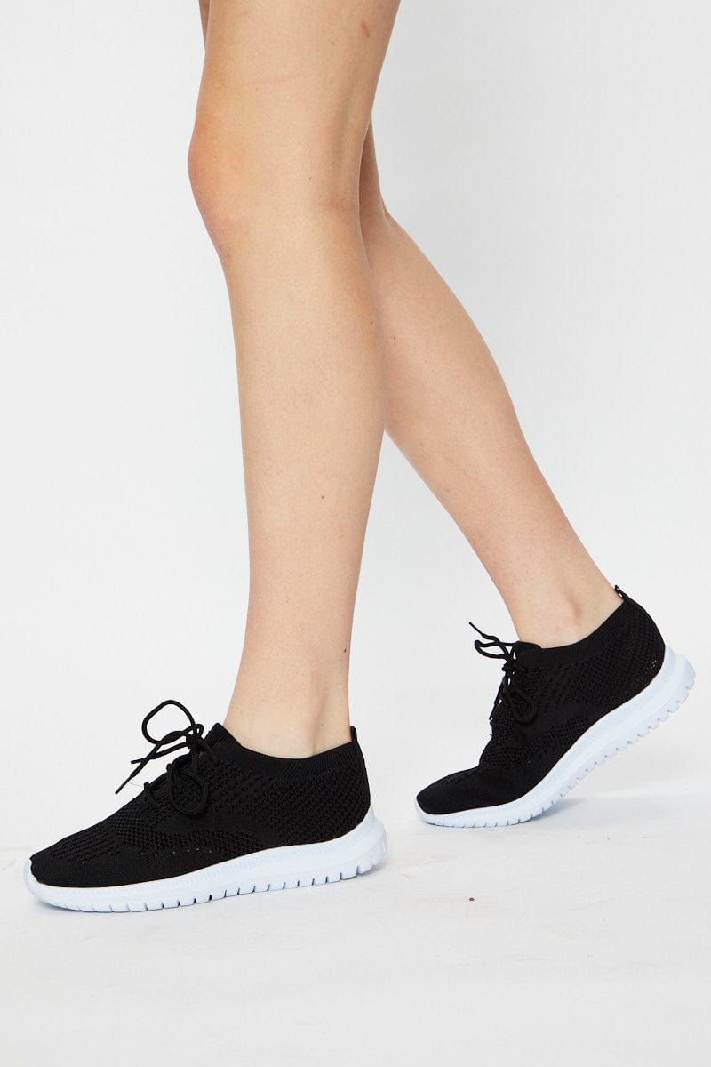 SHOES Black X Trainer Sneakers for Women by Ally