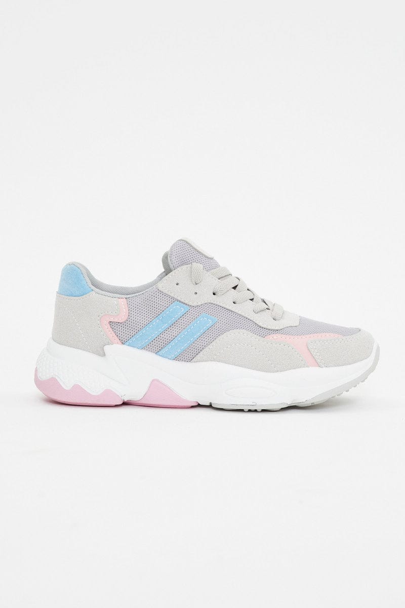 SHOES Multi Colourblock Sneakers for Women by Ally
