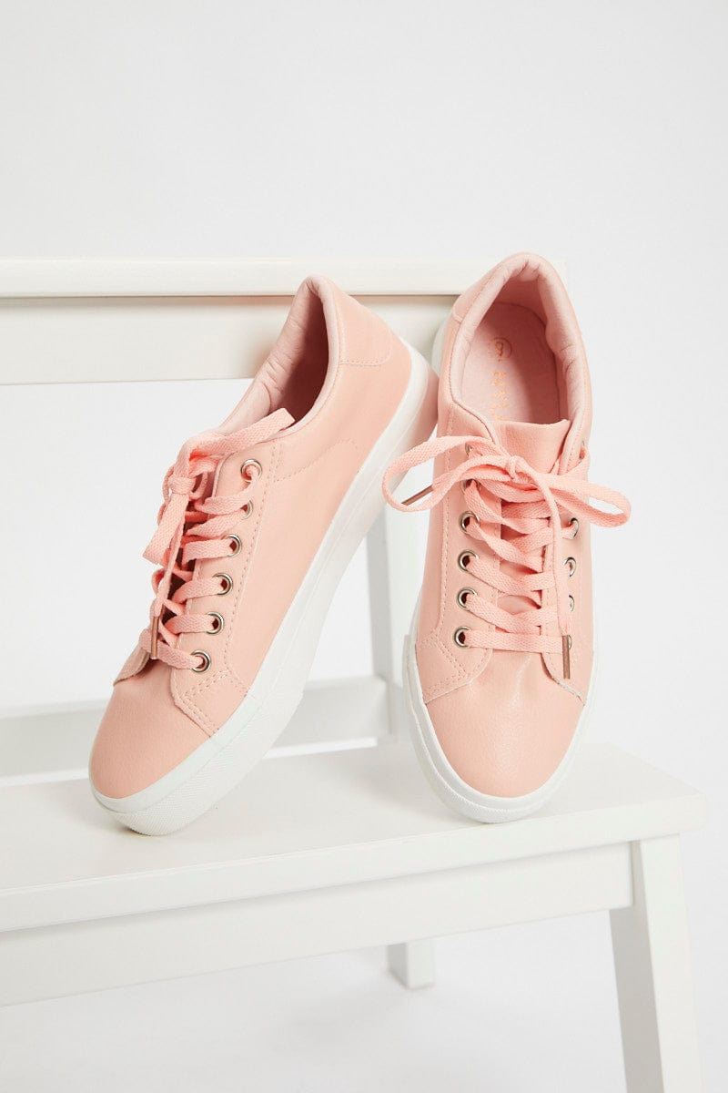 SHOES Pink Nyla Rose Sneakers for Women by Ally