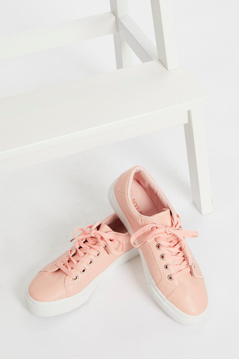 SHOES Pink Nyla Rose Sneakers for Women by Ally