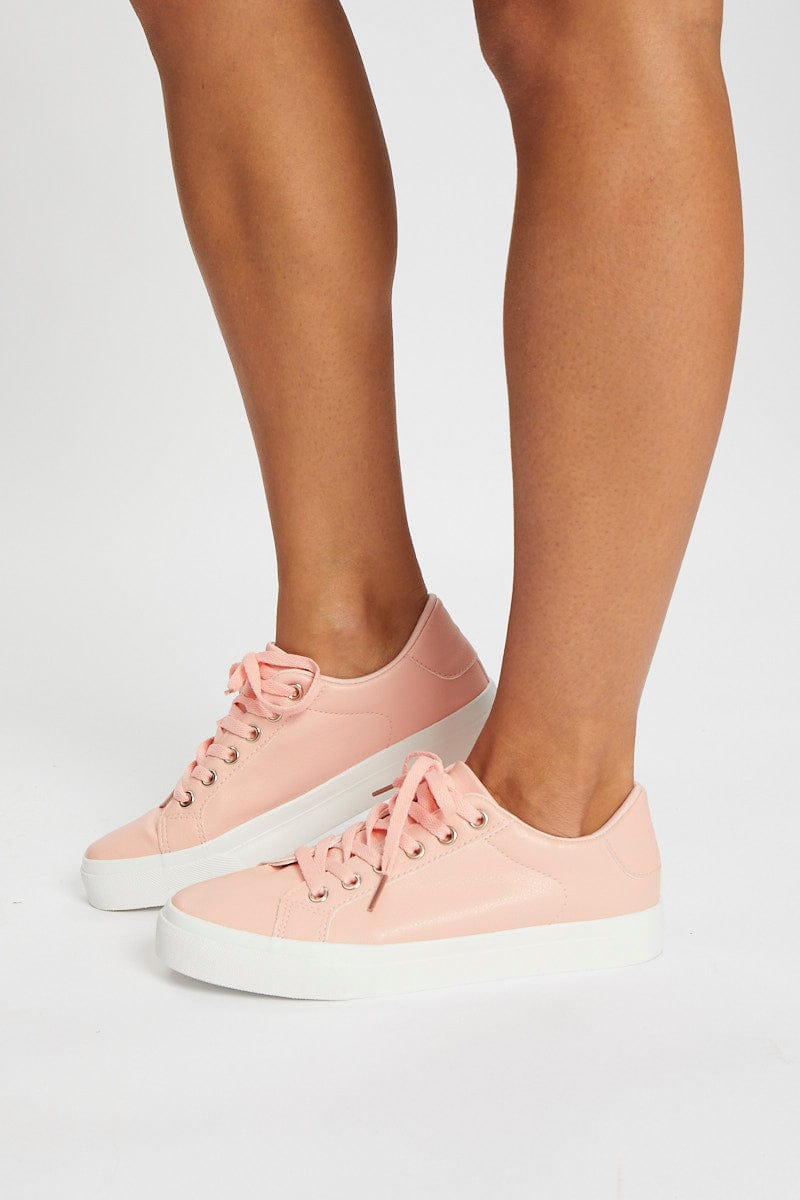 SHOES Pink Nyla Rose Sneakers for Women by Ally