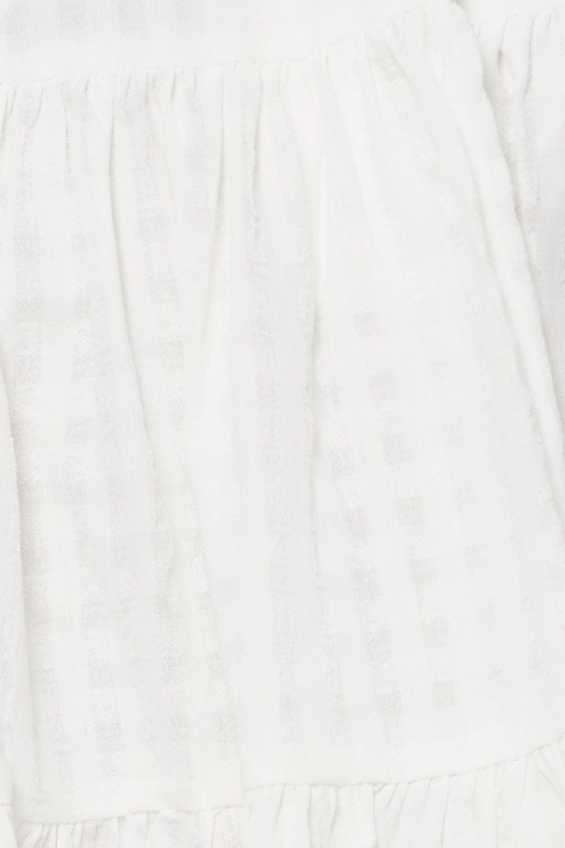 Women's White Flare Skirt Mini High Rise | Ally Fashion Women's White Flare Skirt Mini High Rise | Ally Fashion