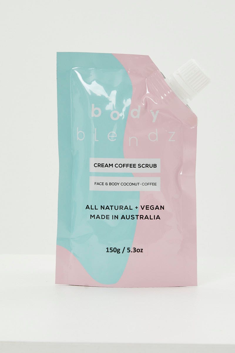 SKINCARE Multi Body Blendz Coconut Coffee Cream Coffee Scrub 150G for Women by Ally