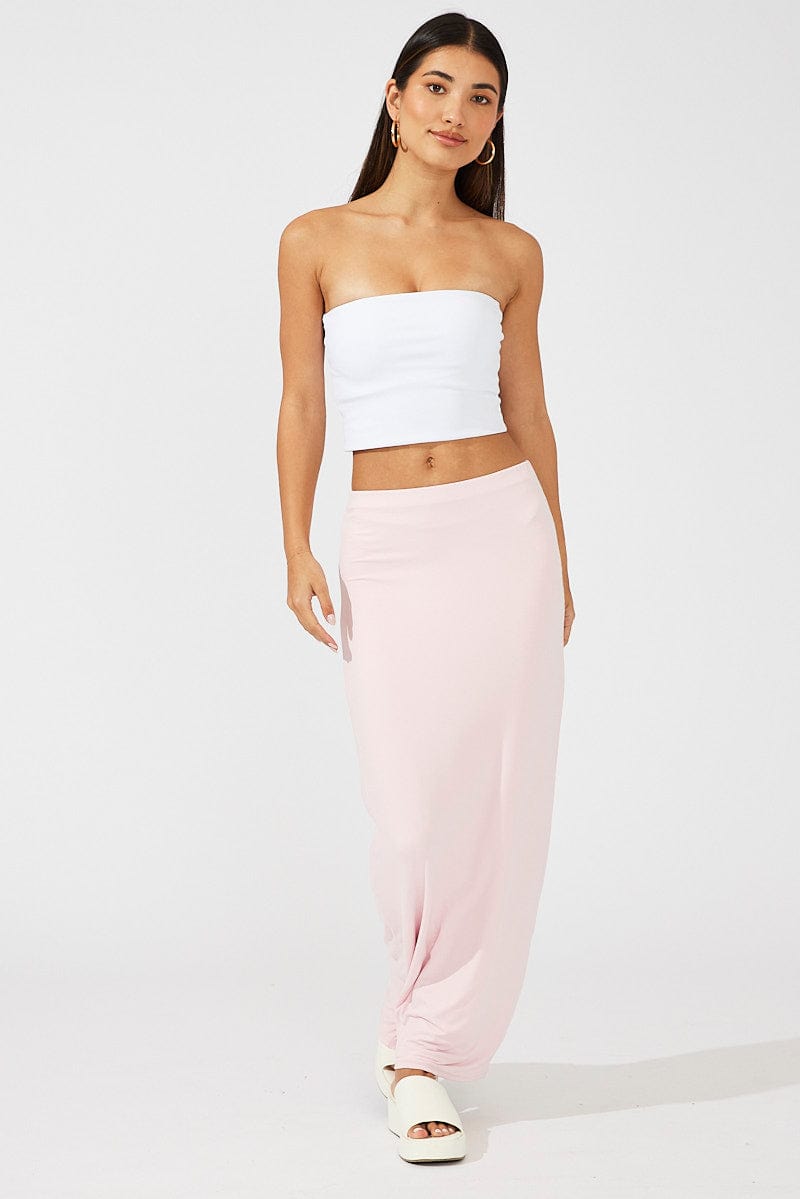 Supersoft Slim-Fit Maxi Skirt