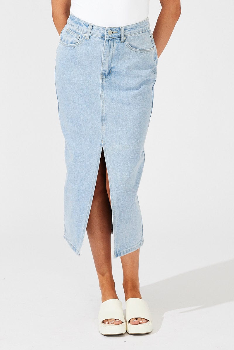 Ally fashion denim store skirt