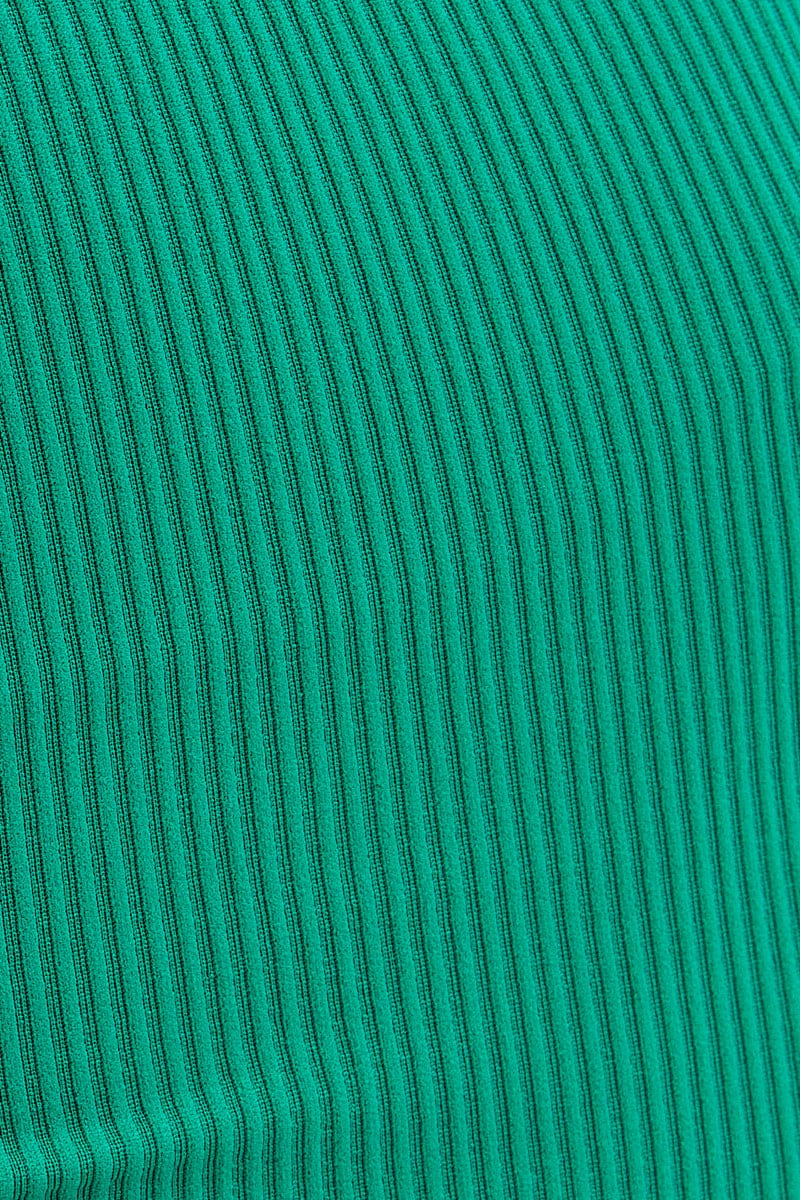 Green Mini Skirt Seamless for Ally Fashion