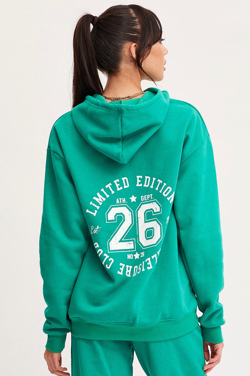 Green women's clearance champion hoodie