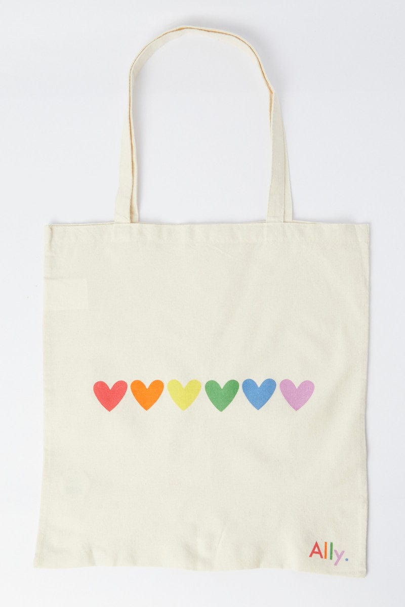Green Print Pride Printed Tote Bag for Ally Fashion