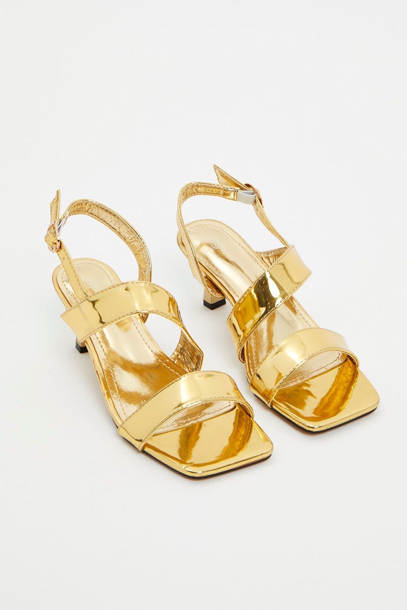 Kat Gold Women's Strappy sandals | ALDO US