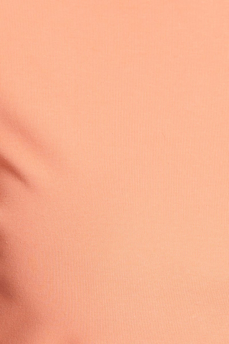TSHIRT CROP Orange Crop Top for Women by Ally