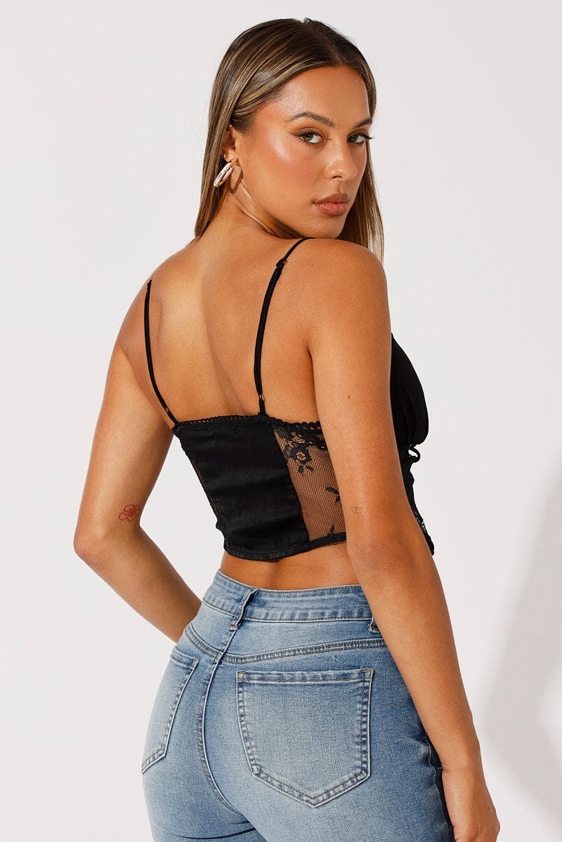 Black Cami Top for Ally Fashion