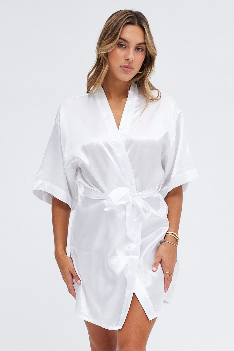 White Bride Nightgown for Ally Fashion