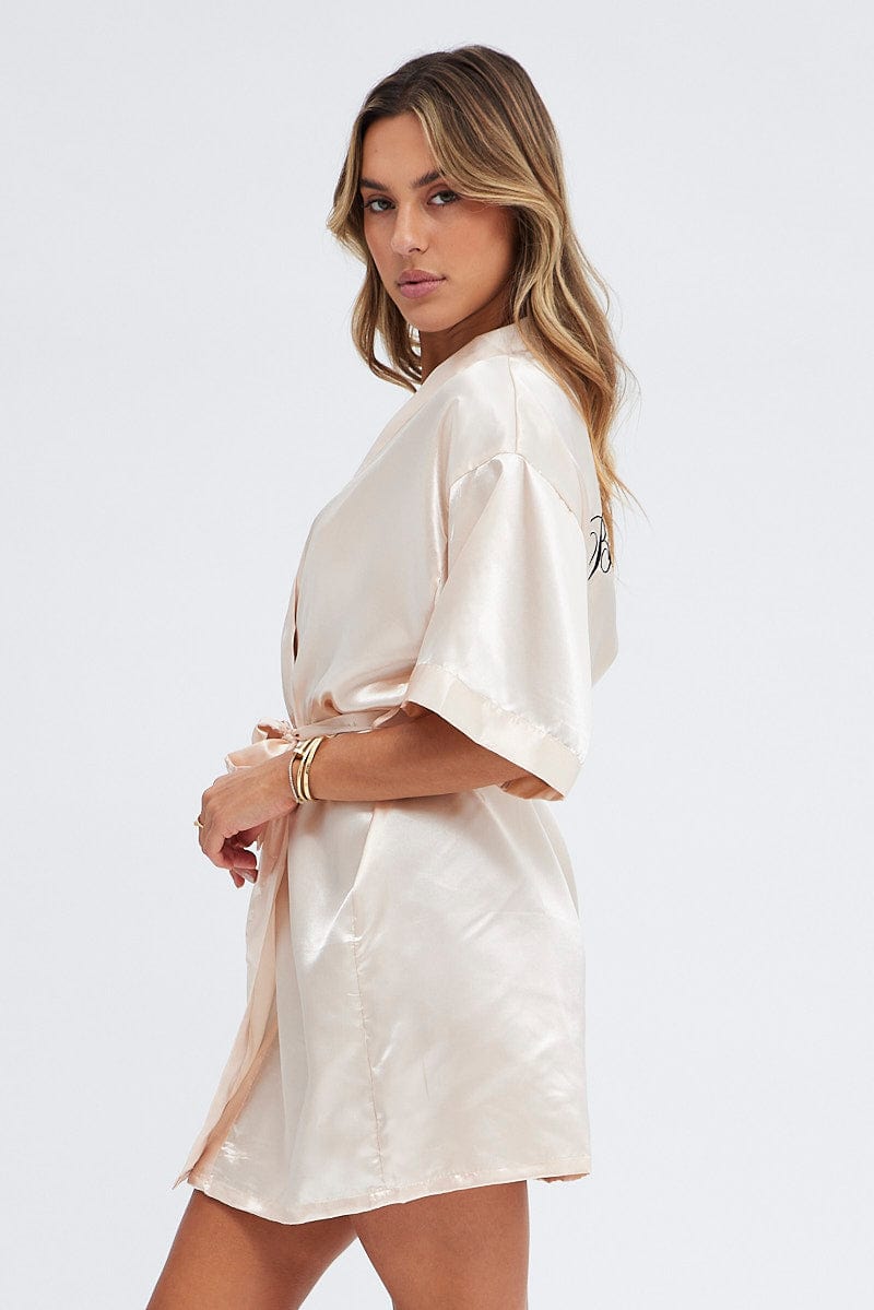 Nude Bridesmaid Nightgown for Ally Fashion