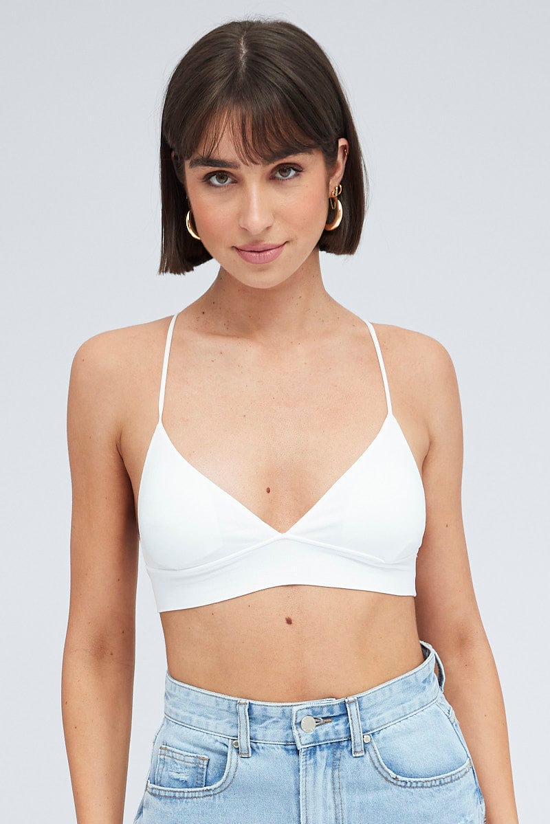 White Bralette for Ally Fashion