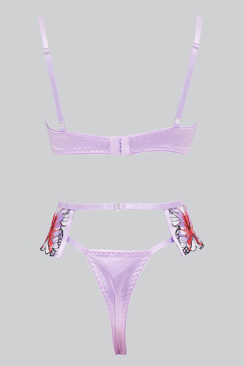 Buy Rupa Softline Butterfly 1030 Printed Bra & Panty Set Pink (34B