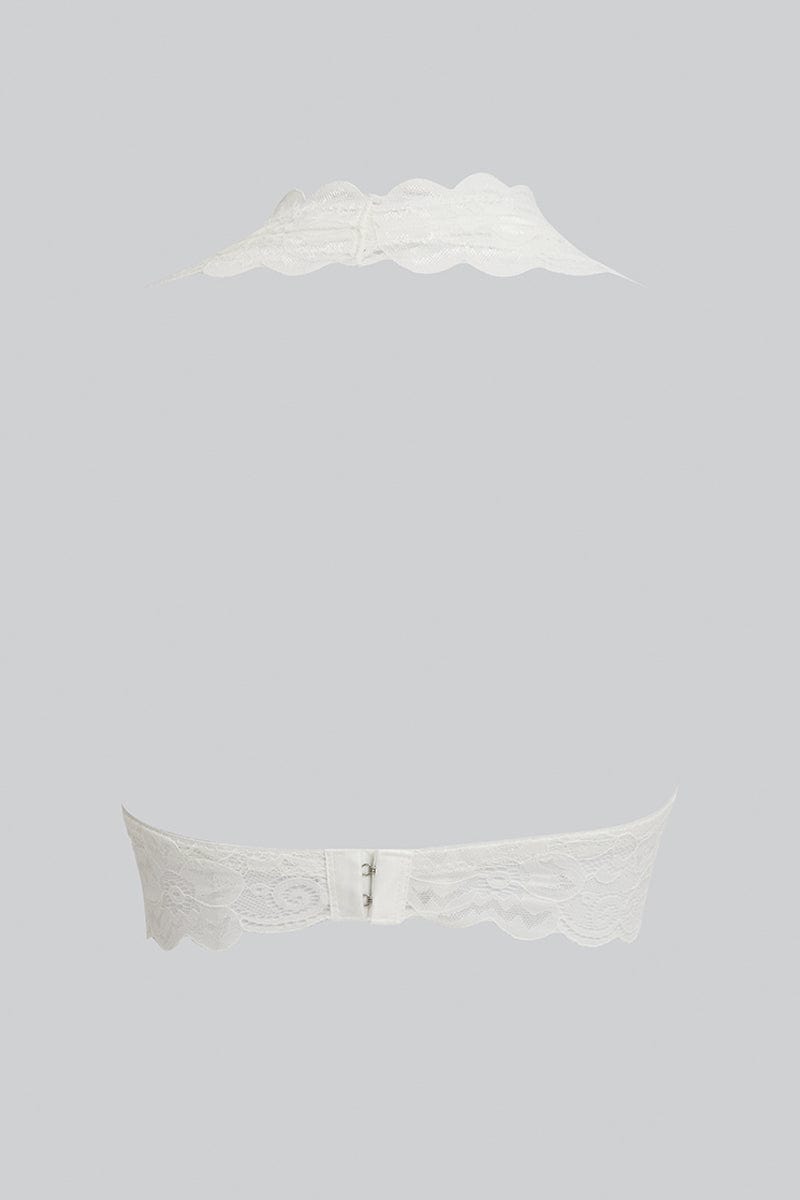 White Lace Bralette for Ally Fashion